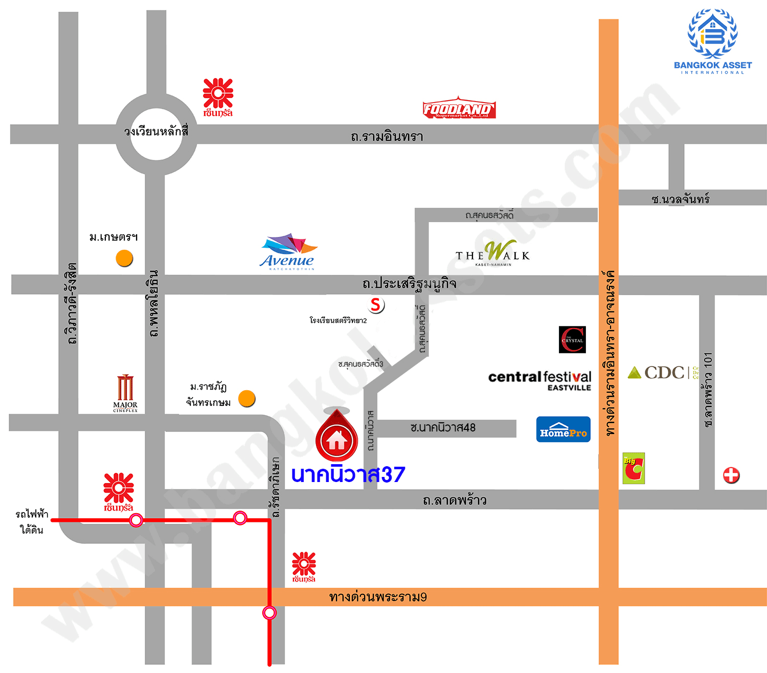 บ้านมือสองตกแต่งใหม่ ม.นาคนิวาส37 ลาดพร้าว เนื้อที่ 28 ตร.ว. ฟังก์ชัน 4 ห้องนอน 3 ห้องน้ำ 1 ที่จอดรถ พร้อม บนทำเลใจกลางเมือง! เชื่อมต่อทั้งถนนประเสริฐมนูญกิจ, เกษตร-นวมินทร์, ลาดพร้าว, รัชโยธินฯ ใกล้ทางด่วนฉลองรัช และรถไฟฟ้าสายสีน้ำเงิน "สถานีลาดพร้าว"...